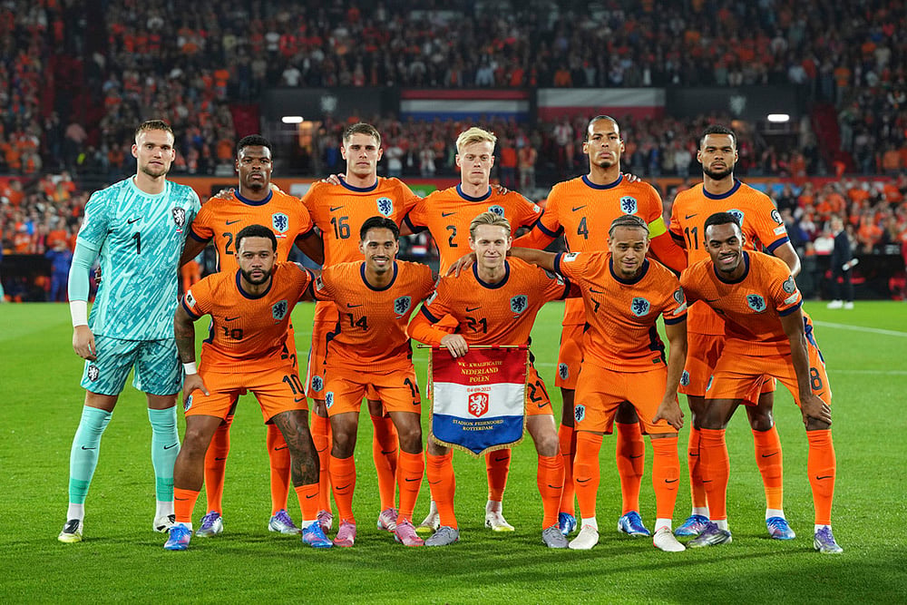 UEFA FIFA World Cup 2026 European qualifiers Match Netherlands vs Poland_2