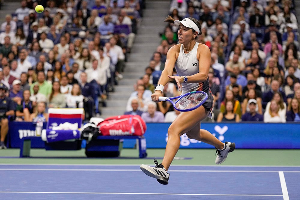 US Open Tennis 2025 womens singles semifinals Aryna Sabalenka vs Jessica Pegula_8