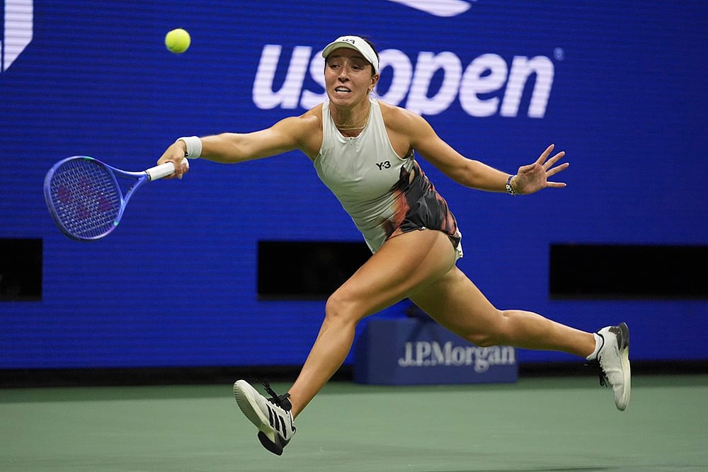 US Open Tennis 2025 womens singles semifinals Aryna Sabalenka vs Jessica Pegula_5