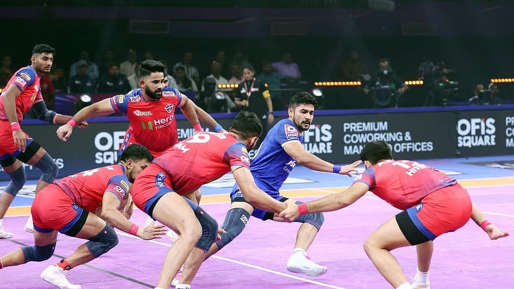 File Photo : Haryana Steelers rallied from an 11-point deficit to defeat UP Yoddhas 37-32.