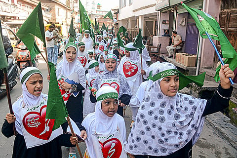 Eid-e-Milad-Un-Nabi festival in Srinagar