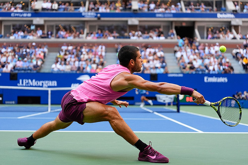 US Open Tennis Championships: Carlos Alcaraz vs Novak Djokovic