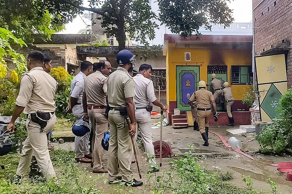 Violence after minors body found in pond