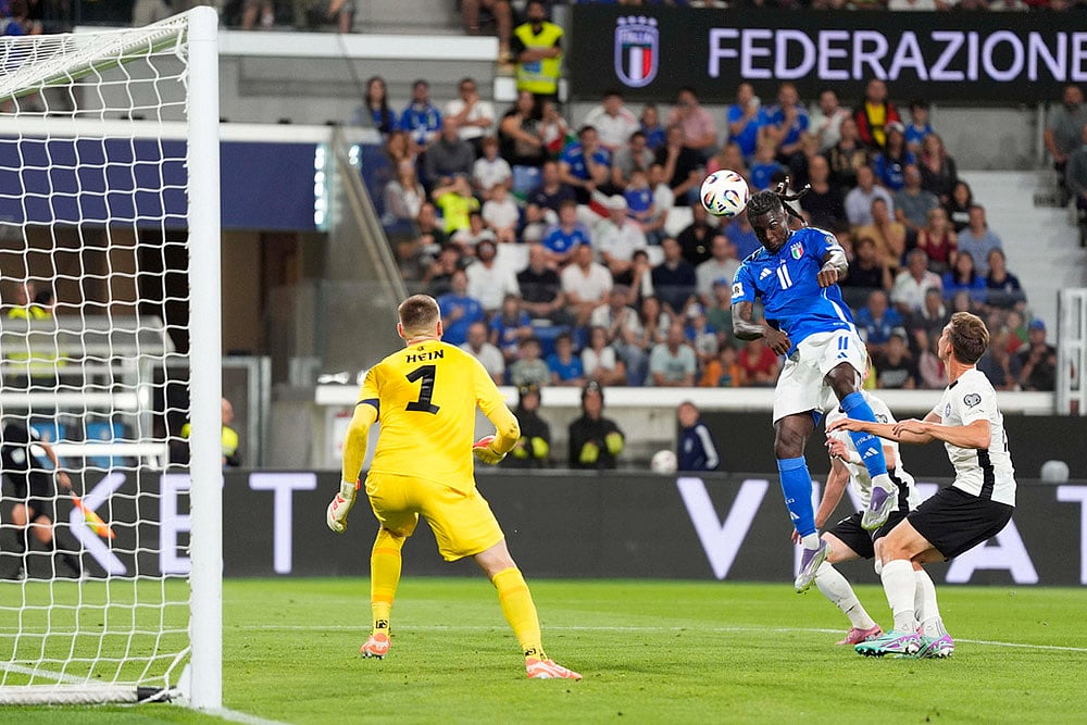 | Photo: Fabio Ferrari/LaPresse via AP : FIFA World Cup Qualifiers: Italy vs Estonia