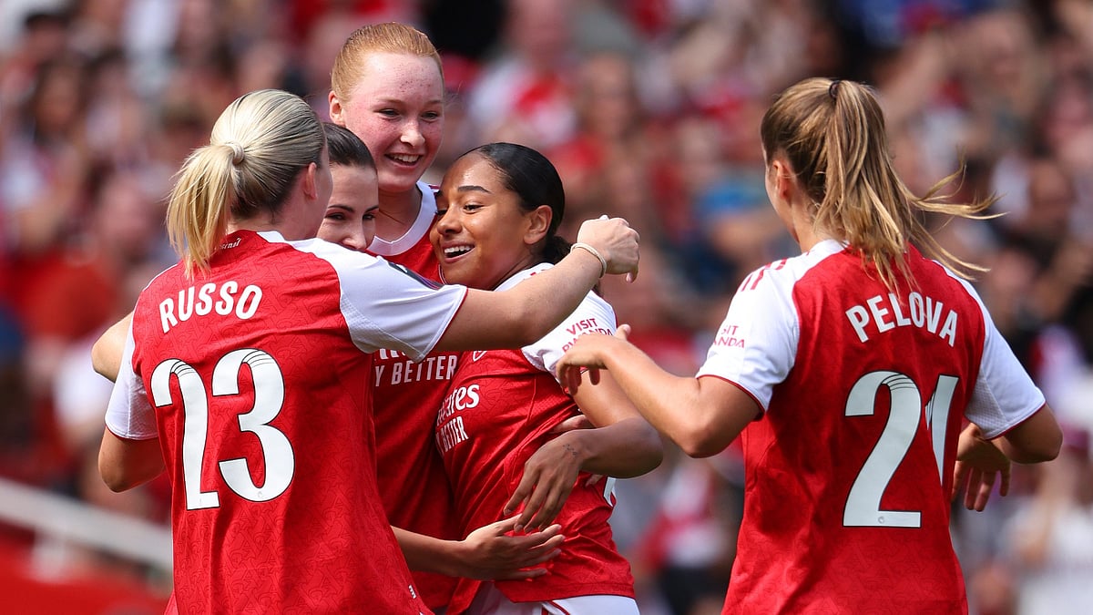 Arsenal goalscorer Olivia Smith