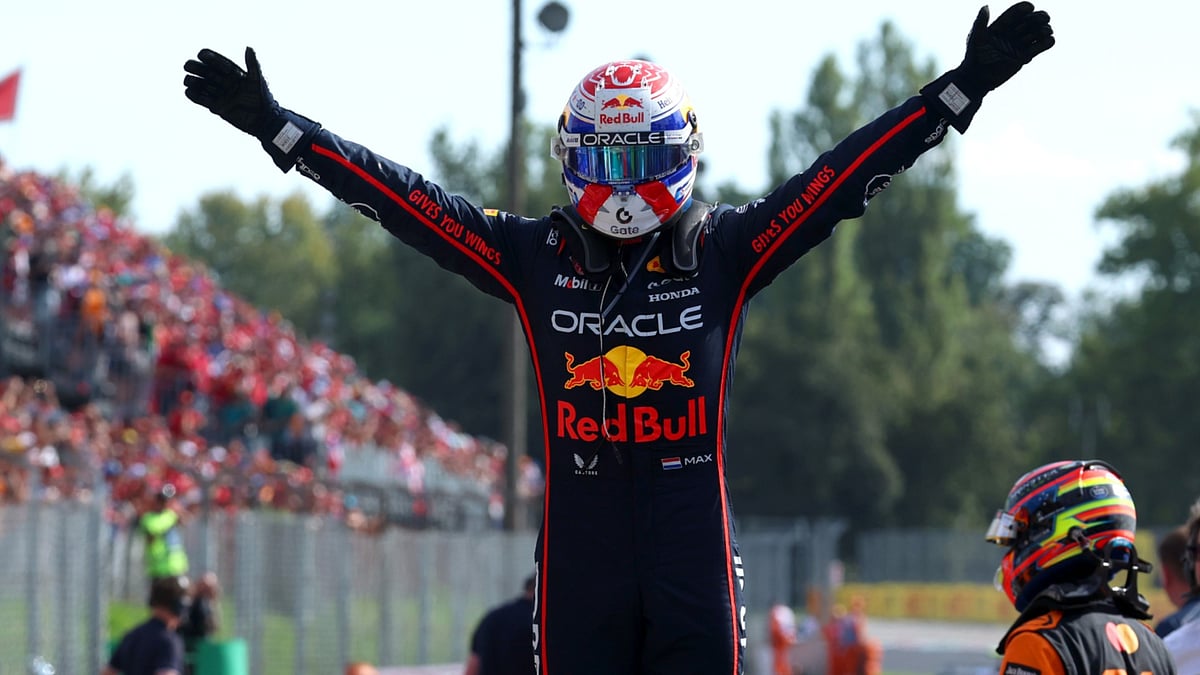 Max Verstappen triumphed at Monza