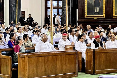Opposition party MPs meeting