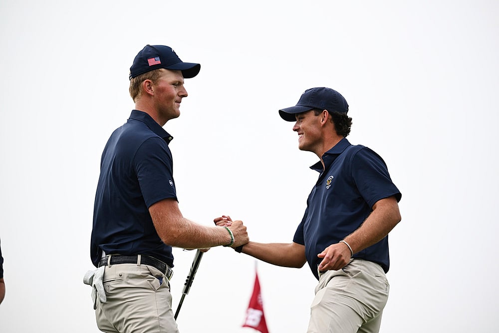 Walker Cup golf tournament 2025 Americans vs Great Britain And Ireland_Tommy Morrison