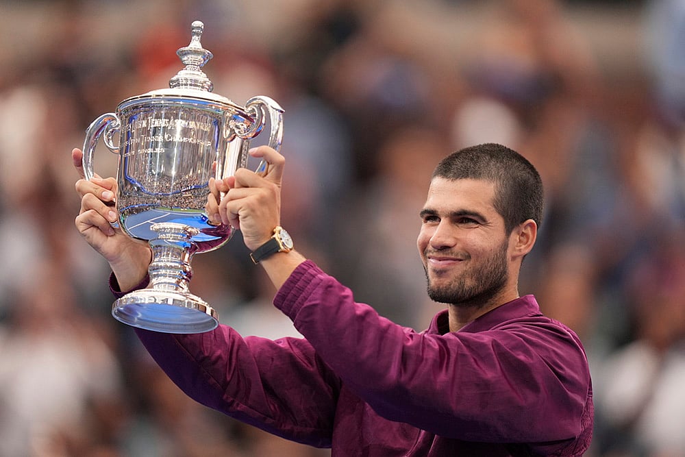 | Photo: AP/Seth Wenig : US Open 2025 Final: Carlos Alcaraz vs Jannik Sinner 