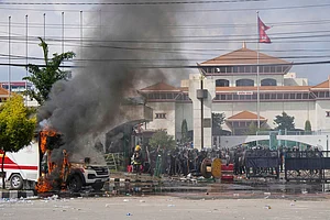 Photo: AP/Niranjan Shrestha : Gen-Z Protest Nepal