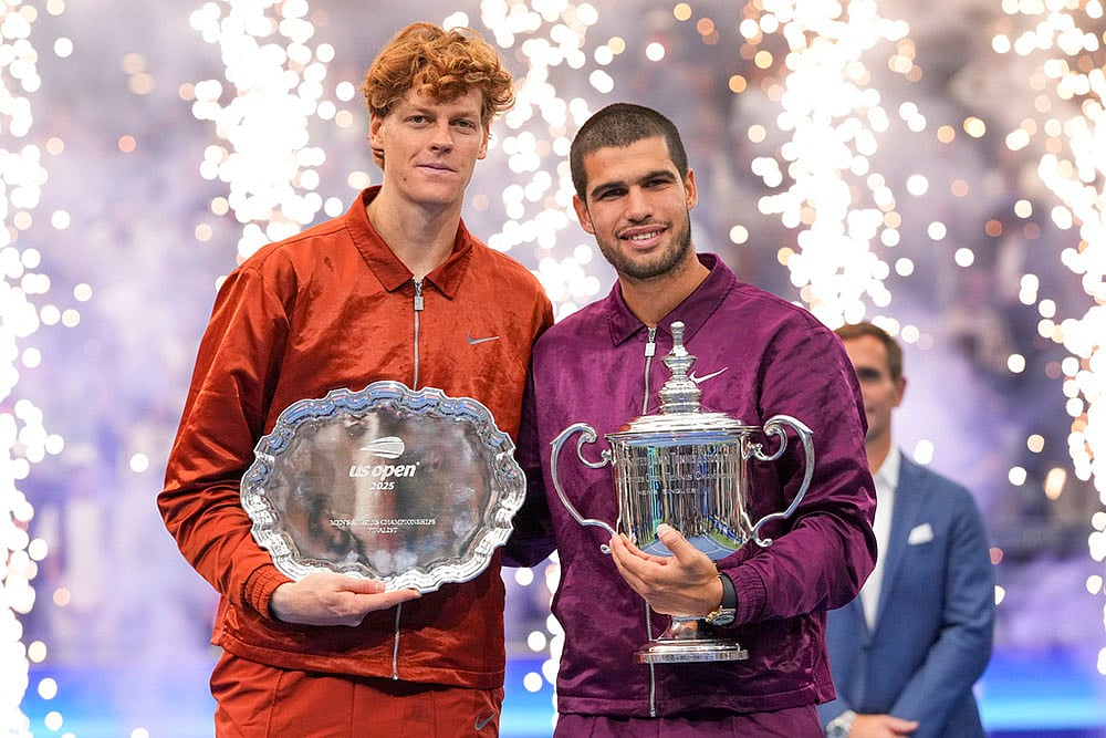US Open tennis championships 2025 Final Carlos Alcaraz vs Jannik Sinner_3