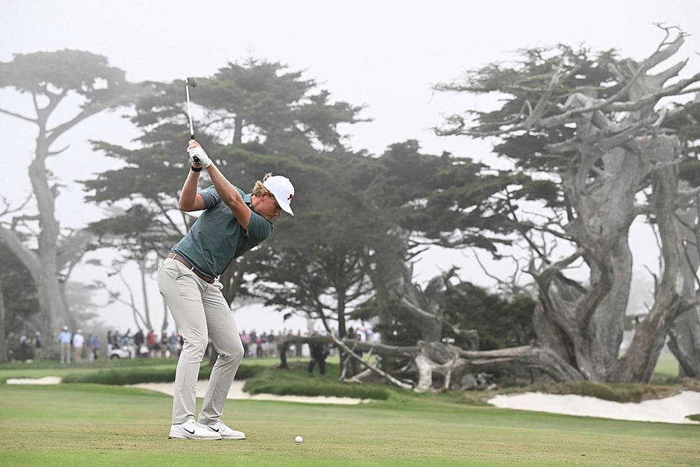 Walker Cup golf tournament 2025 Americans vs Great Britain And Ireland_Luke Poulter