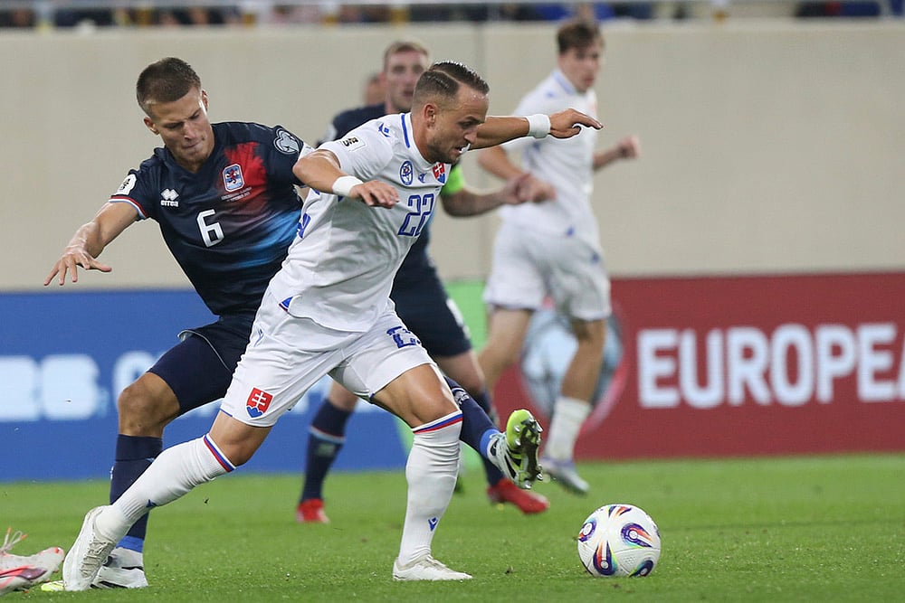 2026 World Cup qualification Europe Slovakia vs Luxembourg match_Tomas Moreira