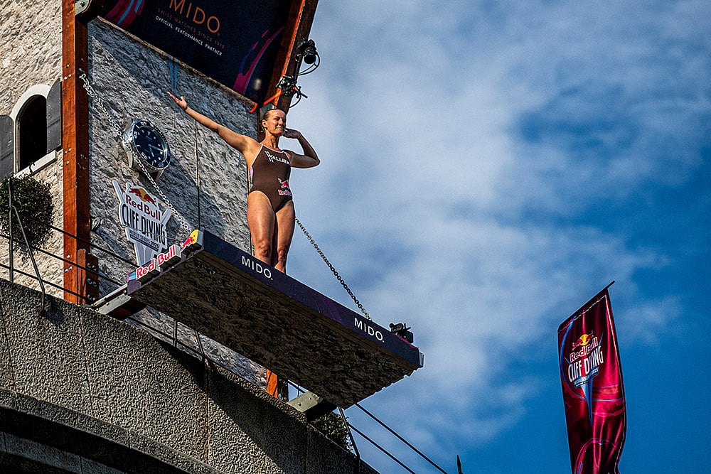 Red Bull Cliff Diving World Series in Mostar: Rhiannan Iffland