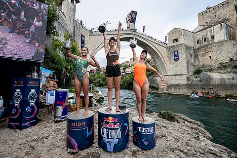 Xantheia Pennisi, Rhiannan Iffland and Kaylea Arnett