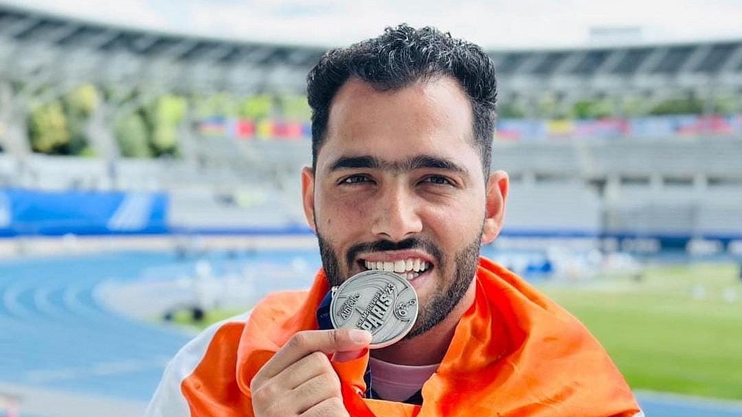 File Photo : Rinku Hooda competes in the F46 javelin throw category and is a World Para Athletics Championships medallist.