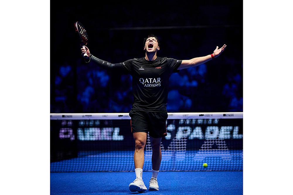 Premier Padel P1 in Madrid: Agustin Tapia