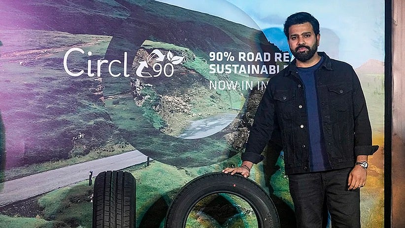 | Photo: PTI/Kunal Patil : Rohit Sharma at an event.