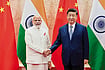 | Photo: AP : At the SCO Summit: Indian PM Narendra Modi (left) and Chinese President Xi Jinping (right)  at the Shanghai Cooperation Organisation summit in Tianjin, China, on August 31, 2025