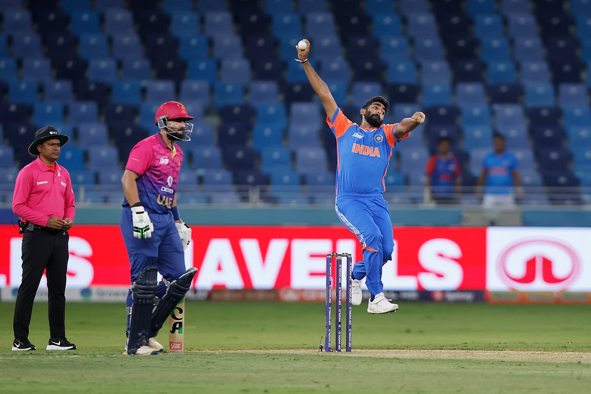 | Photo: X/BCCI : IND Vs UAE LIVE Cricket Score, Asia Cup 2025 Match 2: Jasprit Bumrah, Charavarthy Strike Early