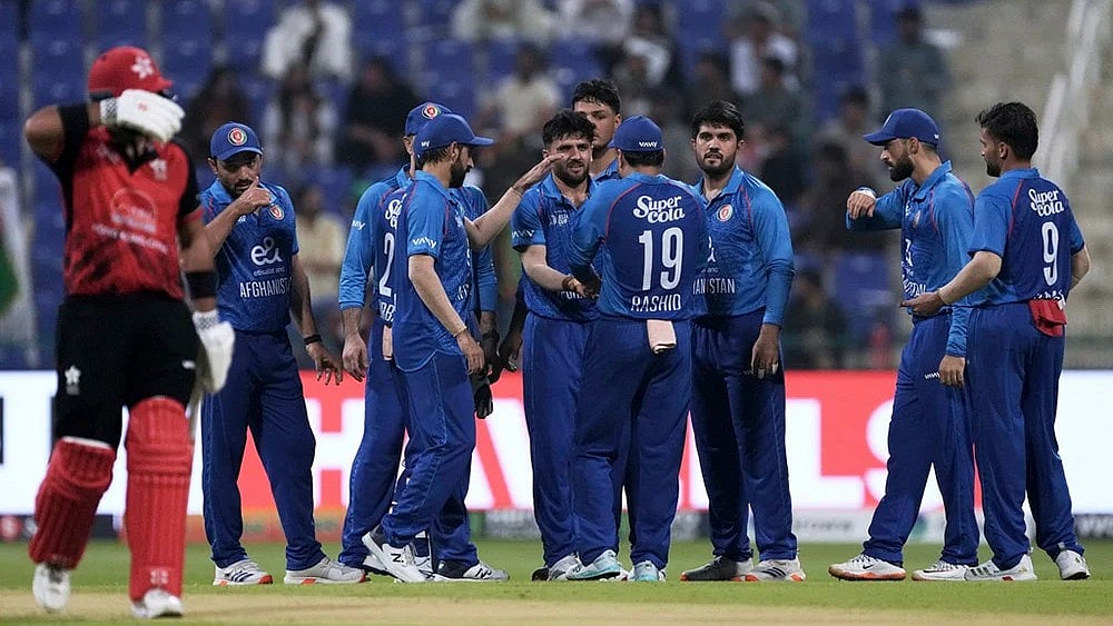 | Photo: AP/Fatima Shbair : Asia Cup 2025, Match 1: Afghanistan vs Hong Kong