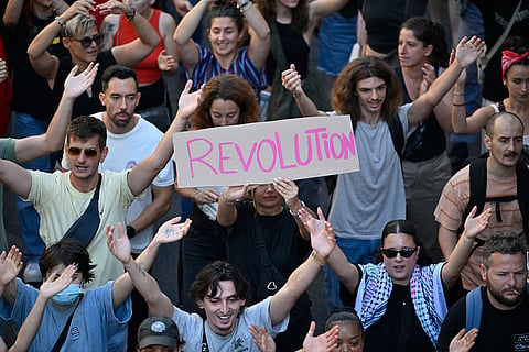 Protest France Block Everything