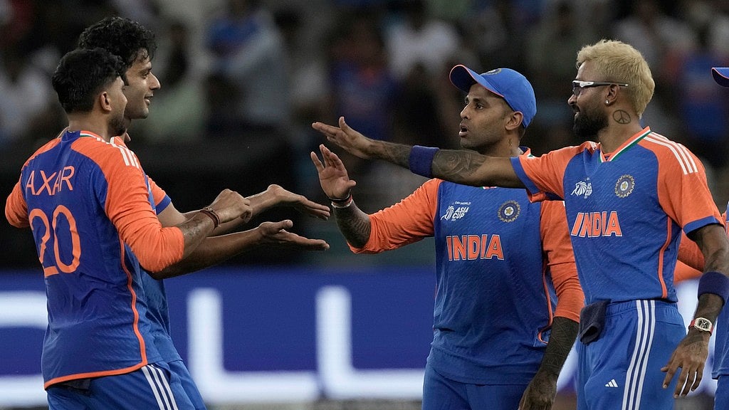 AP/Fatima Shbair : India vs Oman: Sunil Gavaskar Backs 'Innovative Thinker' Suryakumar Yadav After Batting Order Change