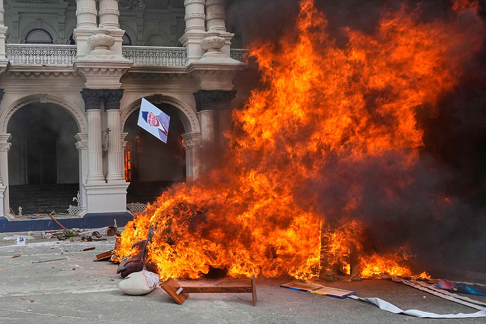 | Photo: AP/Niranjan Shrestha : President Ram Chandra Paudel has appealed for calm, while authorities face growing pressure to contain the violence and restore order.