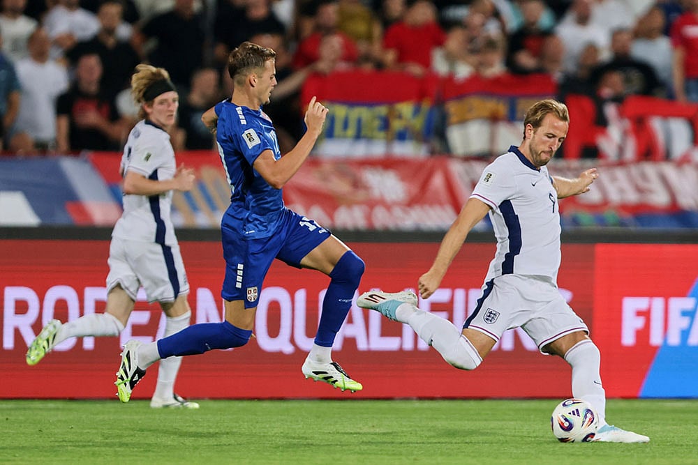 Serbia England WCup Soccer