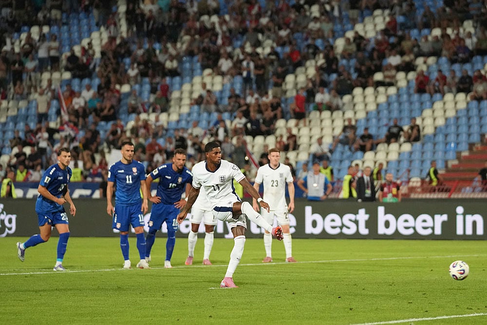 FIFA World Cup Qualifier: Serbia vs England