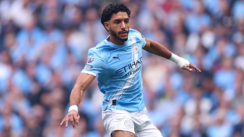 Manchester City Omar Marmoush file photo