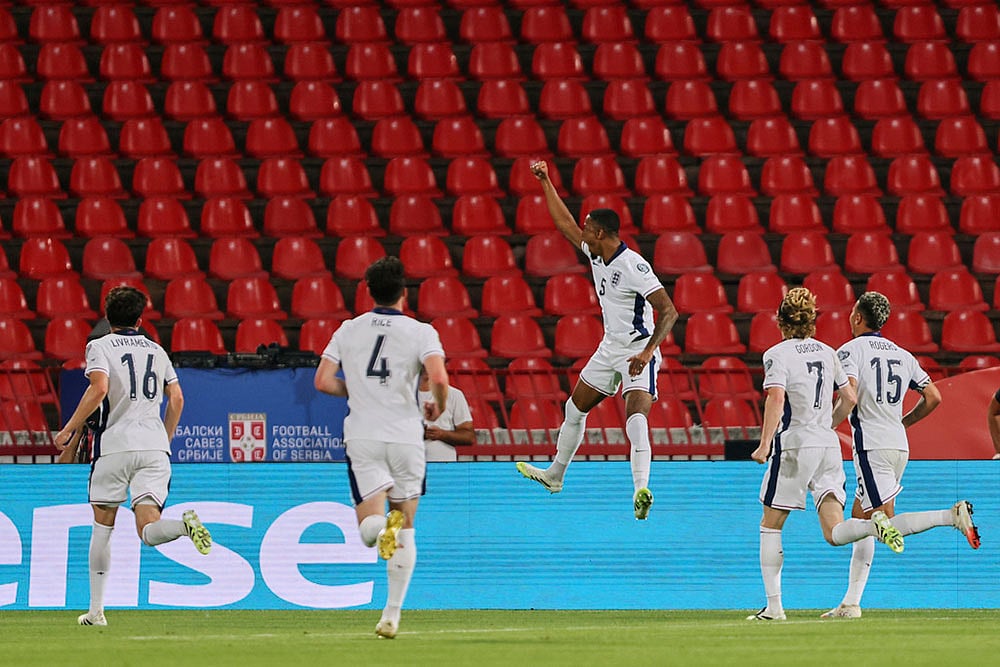 FIFA World Cup Qualifying Europe: England vs Serbia