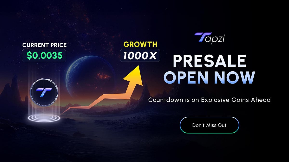 An advertisement of Tapzi