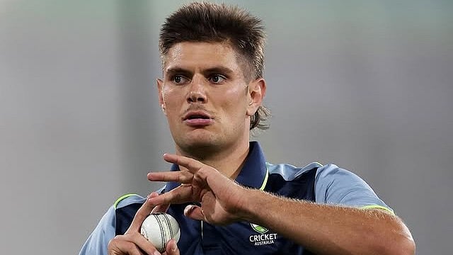 | Photo: Instagram/aaron_hardie : File photo of Australian all-rounder Aaron Hardie.