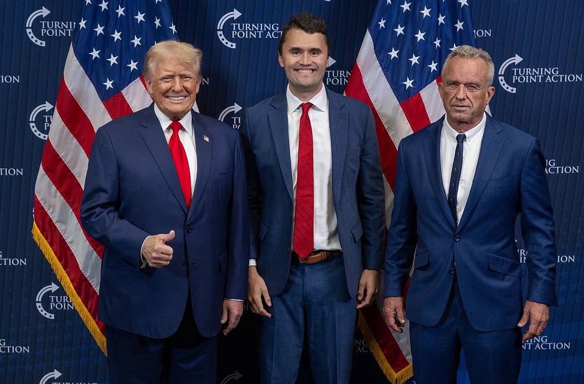 X.com : Trump described Kirk as a “patriot” who dedicated his life to defending American values and warned that the United States was facing an escalating wave of political violence.