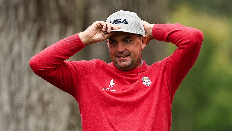 Team USA captain Keegan Bradley - null