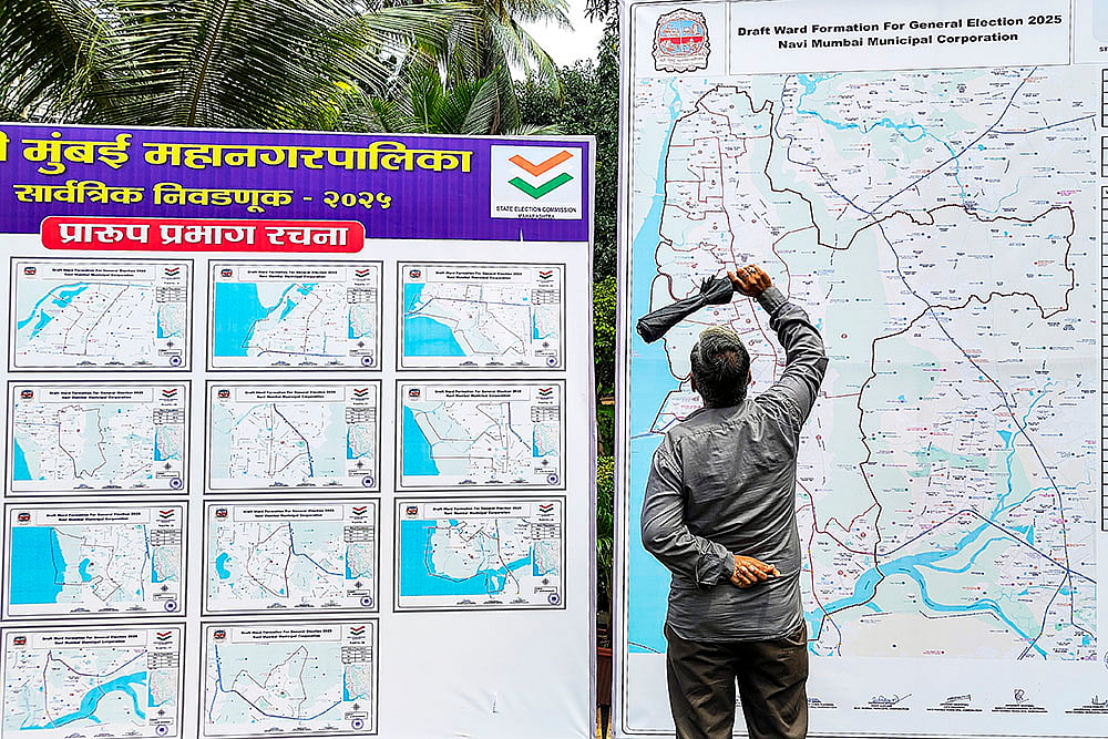 NMMC billboard in Navi Mumbai