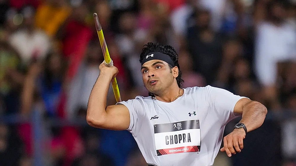 | Photo: PTI/Shailendra Bhojak : Olympic and reigning world javelin champion Neeraj Chopra heads India’s 19-member contingent at the World Athletics Championships 2025 in Tokyo. This year’s squad includes a mix of seasoned athletes and promising debutants aiming for historic performances across 15 events.
