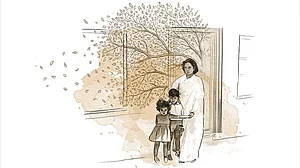 Illustration: Saahil : The Trio: Arundhati Roy
with her mother and brother during their Ooty days