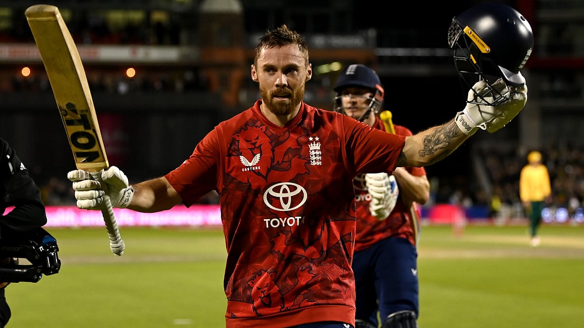 Phil Salt scored an unbeaten 141 against South Africa.