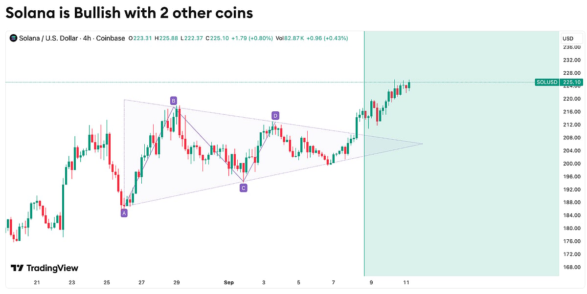 Solana Price Chart