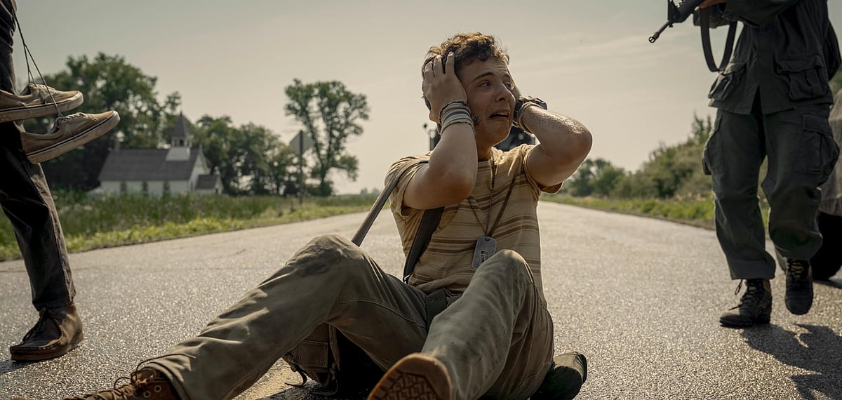A still from The Long Walk (2025)