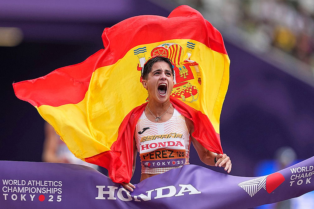 | Photo: AP/Petr David Josek : Tokyo World Athletic Championships
