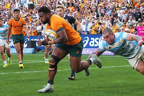Rugby Championship Match: Australia Vs Argentina