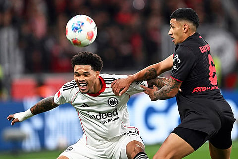 Germany Soccer Bundesliga: Eintracht Frankfurt vs Bayer Leverkusen