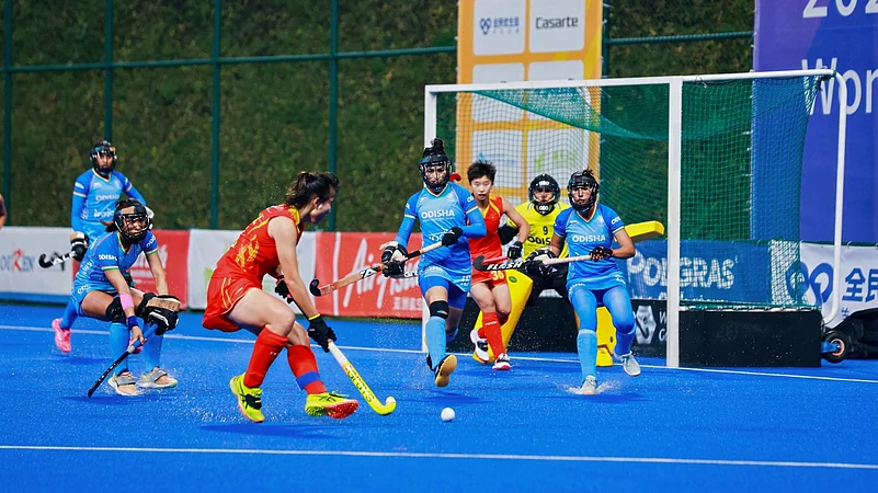 India vs china match report womens asia cup hockey 2025 final Hangzhou