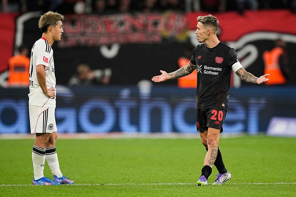 Bundesliga Soccer: Bayer Leverkusen Vs Eintracht Frankfurt