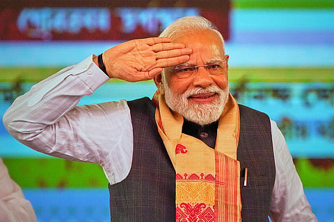 PM Modi in Assam