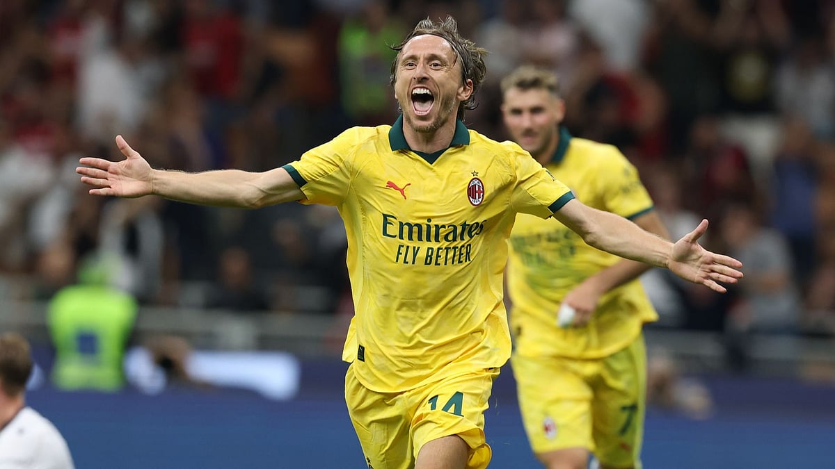 Modric scored the only goal at San Siro - null