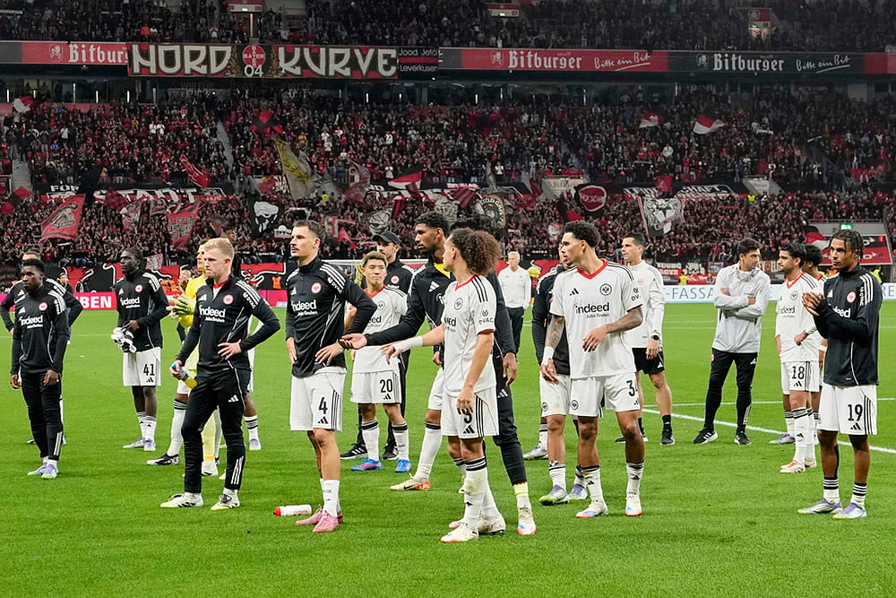 Bundesliga Soccer: Eintracht Frankfurt vs Bayer Leverkusen